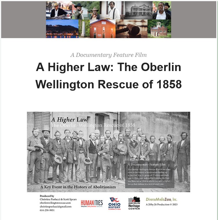 Higher Law: The Oberlin Welllington Rescue of 1858